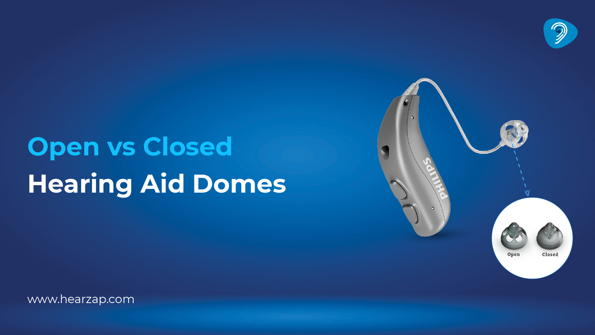 Open vs Closed Hearing Aid Domes